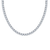 ICECUBE 5 MM 925 SILVER SQUARE TENNIS CHAIN | 9213571 - Beaming Expressions