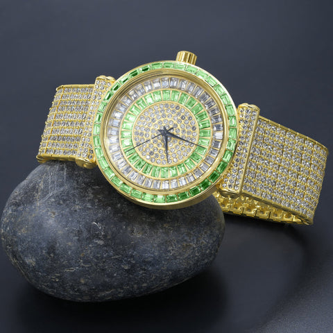 FOXY CZ ICED OUT WATCH | 51103422 - Beaming Expressions