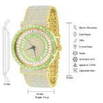 FOXY CZ ICED OUT WATCH | 51103422 - Beaming Expressions