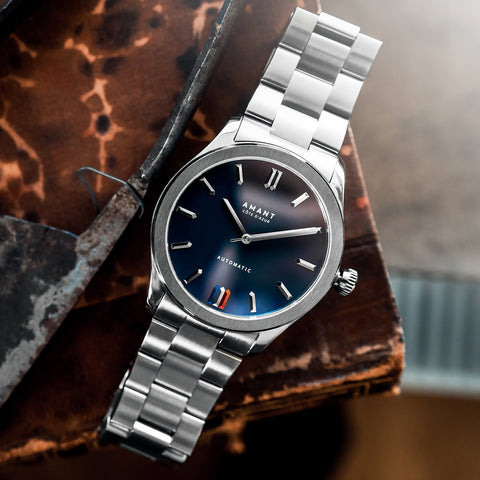 Côte d'Azur Stainless Steel Watch - Limited Edition - BE LOGO