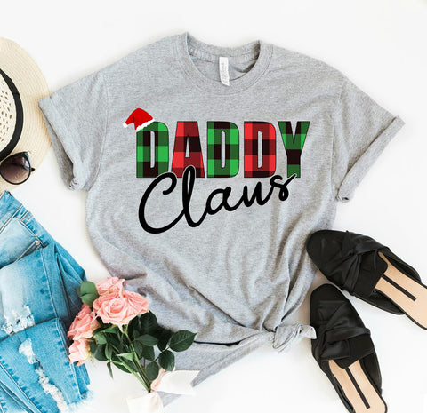 Daddy Claus Christmas T-shirt - BE LOGO