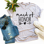 Maid Of Honor T-shirt - BE LOGO