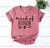Maid Of Honor T-shirt - BE LOGO