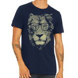 Lion Wearing Glasses - Beaming Expressions