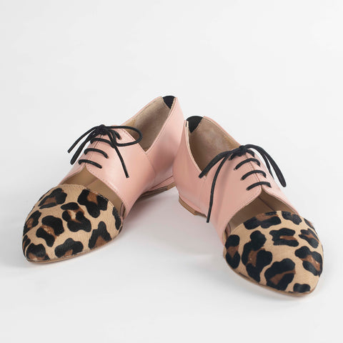 Native Oxford Shoes for Women by Lordess - The Primitive Collection - BE LOGO