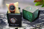 Men's Personalized Engrave Rose Wood Watches - Custom Engraving - BE LOGO