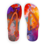 Éclaircie Adult Flip Flops - Beaming Expressions