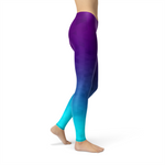 Avery Deep Sea Triangles Leggings - Beaming Expressions
