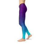 Avery Deep Sea Triangles Leggings - Beaming Expressions