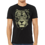Lion Wearing Glasses - Beaming Expressions
